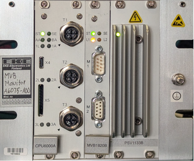 EKE-Trainnet MVB Monitoring Module